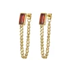 Femme Luzaka Boucles<Boucles Mila Strass rouge