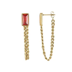 Femme Luzaka Boucles<Boucles Mila Strass rouge