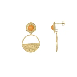 Femme Luzaka Boucles<Boucles Miria orange acier doré or