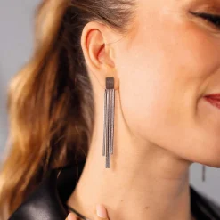 Femme Luzaka Boucles<Boucles Multichaînes acier