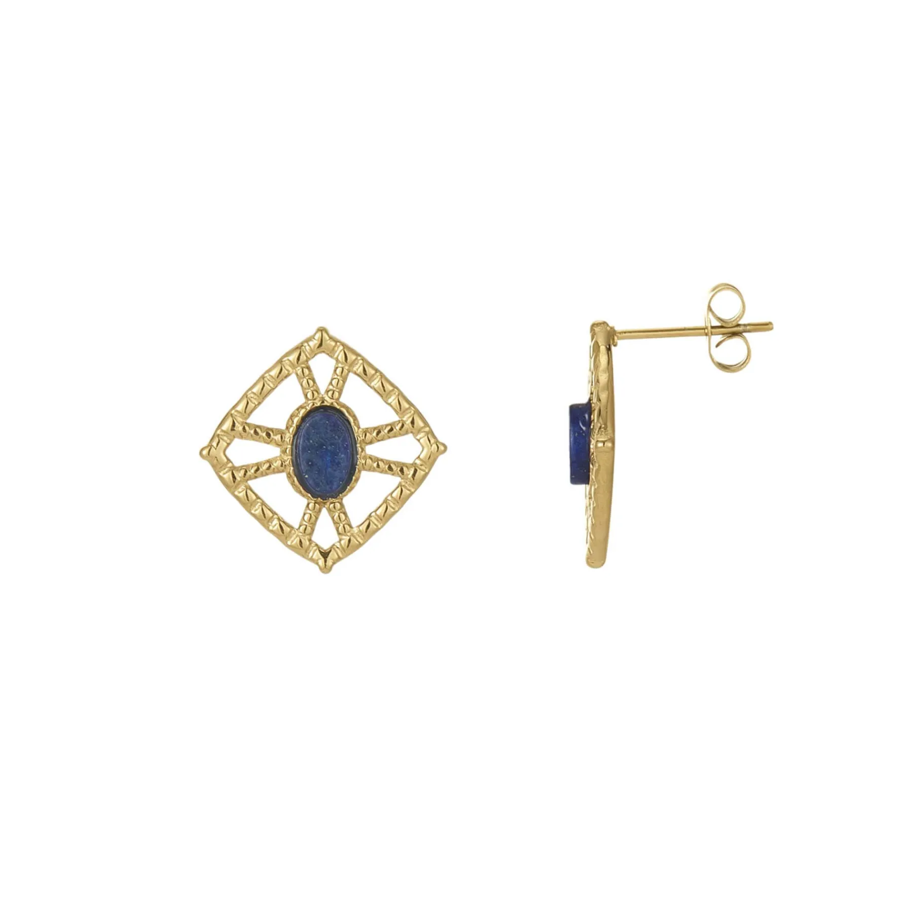 Femme Luzaka Boucles<Boucles Nadia Lapis Lazuli