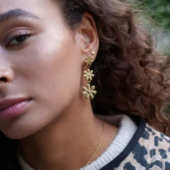 Femme Luzaka Boucles<Boucles Naomi acier doré or
