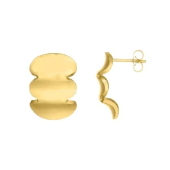 Femme Luzaka Boucles<Boucles Orine acier doré or