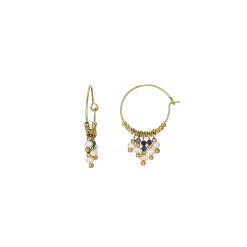 Femme Luzaka Boucles<Boucles Paloma pierres et nacre