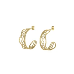 Femme Luzaka Boucles<Boucles Pam acier doré or