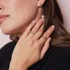 Femme Luzaka Boucles<Boucles Perles Nacre acier doré or