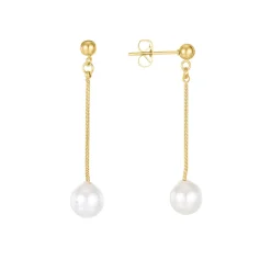 Femme Luzaka Boucles<Boucles Perles Nacre acier doré or