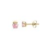 Femme Luzaka Boucles<Boucles Puces zircons roses