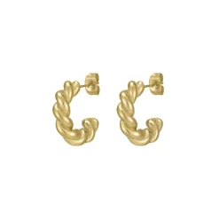 Femme Luzaka Boucles<Boucles Réglisse acier doré or
