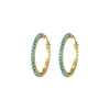 Femme Luzaka Boucles<Boucles Riviera strass Bleu