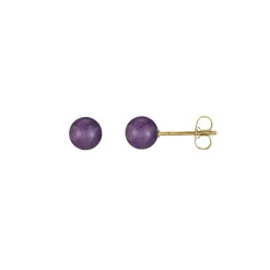 Femme Luzaka Boucles<Boucles Rondo Améthyste acier doré or