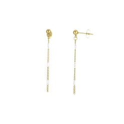 Femme Luzaka Boucles<Boucles Rosaire blanches