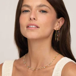 Femme Luzaka Boucles<Boucles Rosaire blanches