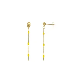 Femme Luzaka Boucles<Boucles Rosaire jaune acier doré or