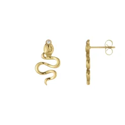 Femme Luzaka Boucles<Boucles Serpentin acier doré or