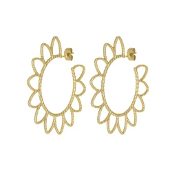 Femme Luzaka Boucles<Boucles Sunny acier doré or