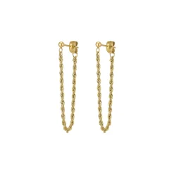 Femme Luzaka Boucles<Boucles Torsada acier doré or