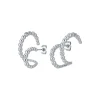 Femme Luzaka Boucles<Boucles Twist acier argenté