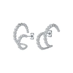 Femme Luzaka Boucles<Boucles Twist acier argenté