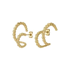 Femme Luzaka Boucles<Boucles Twist acier doré or