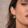 Femme Luzaka Boucles<Boucles Valentine acier doré or