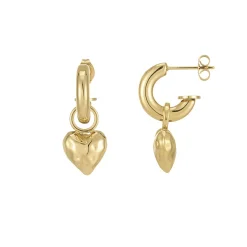 Femme Luzaka Boucles<Boucles Valentine acier doré or