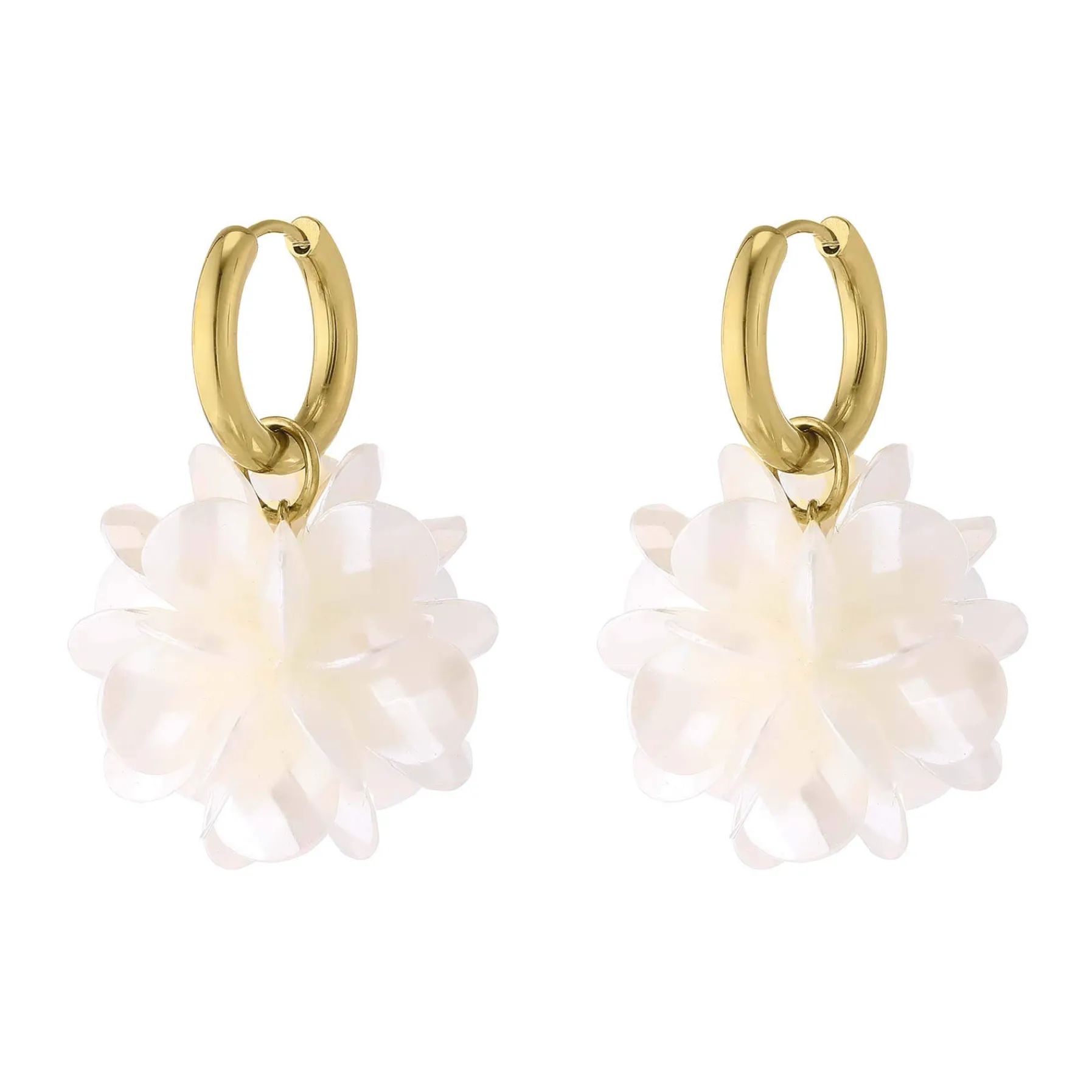 Femme Luzaka Boucles<Boucles Victorine acier doré or
