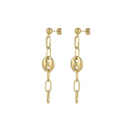 Femme Luzaka Boucles<Boucles Yako acier doré or