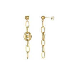 Femme Luzaka Boucles<Boucles Yako acier doré or