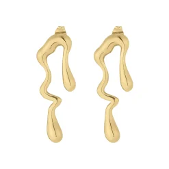 Femme Luzaka Boucles<Boucles Zébulon acier doré or