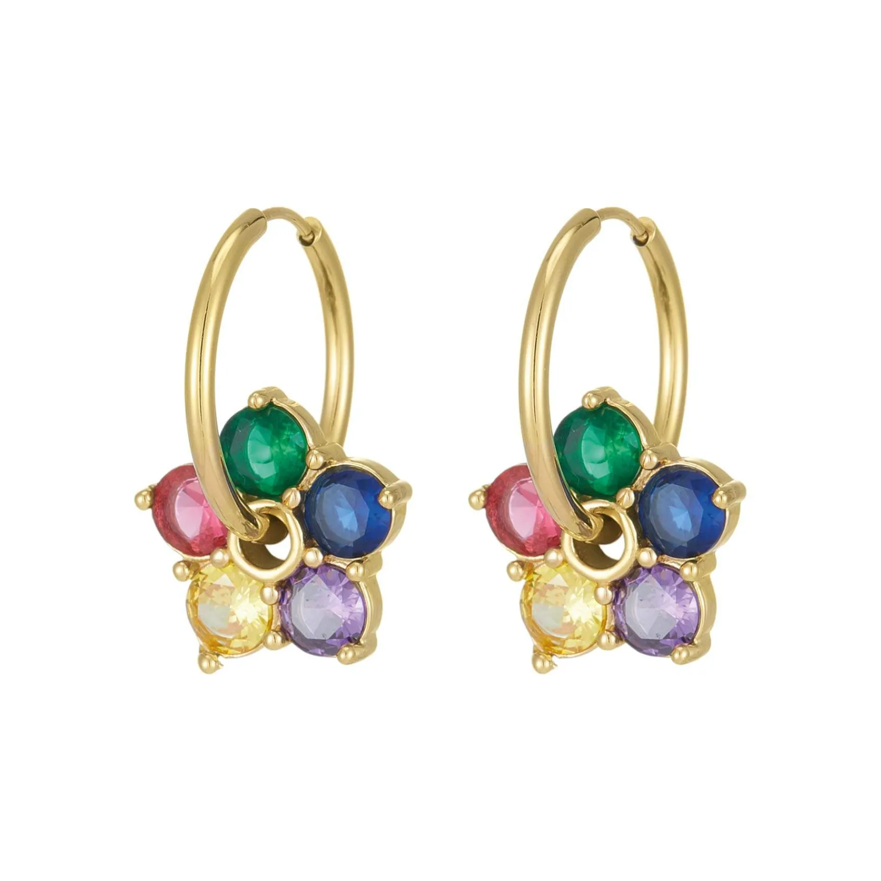 Femme Luzaka Boucles<Boucles Ziggy multicolores