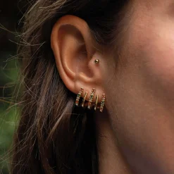 Femme Luzaka Boucles<Boucles Zoé strass multicolores