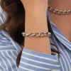 Femme Luzaka Bracelets<Bracelet Albane acier argenté