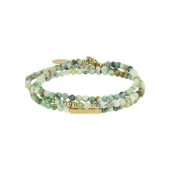 Femme Luzaka Bracelets<Bracelet Amour 3 rangs Pierres Pin Africain