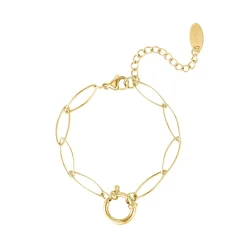 Luzaka Luzacharms<Bracelet Anneau acier Luza Charms
