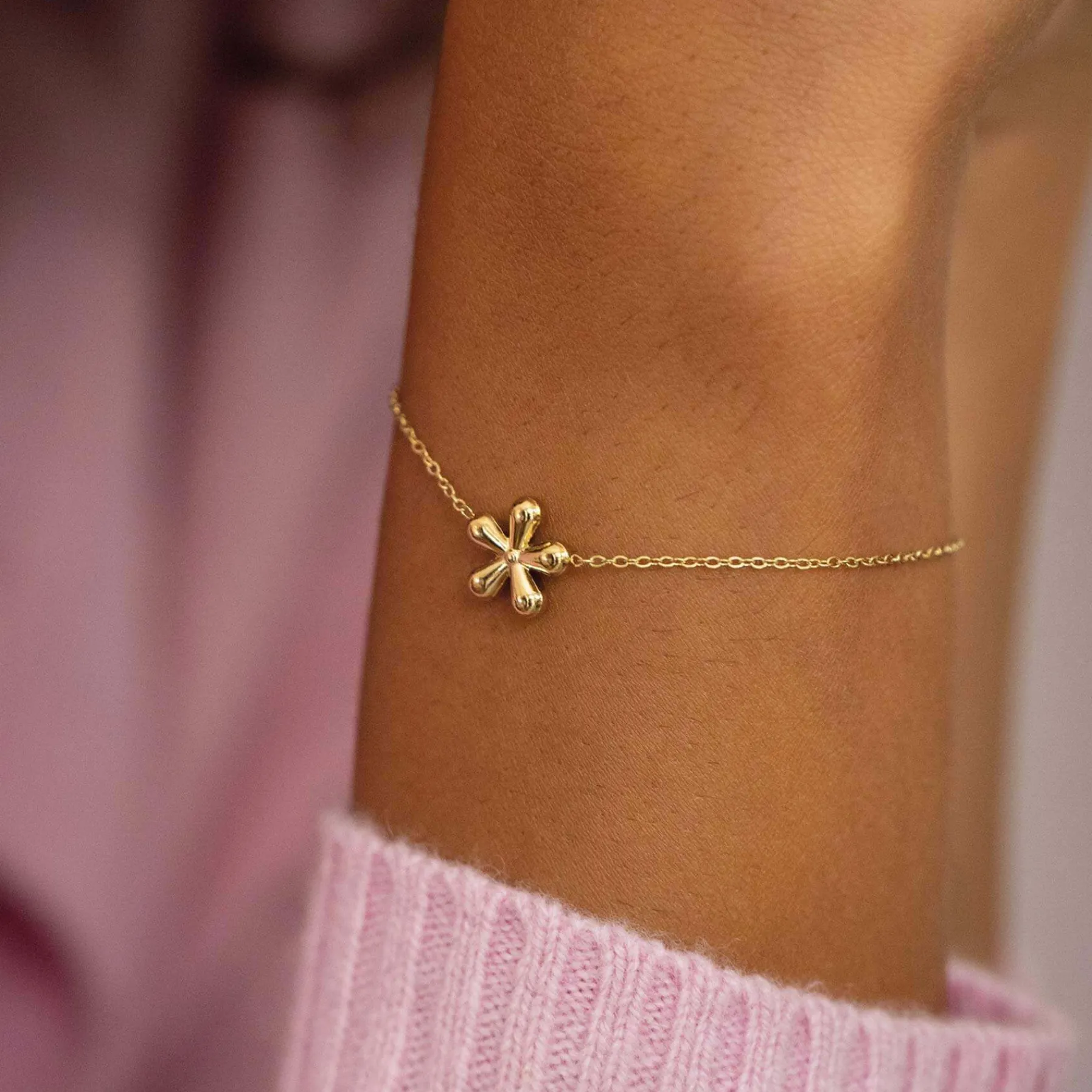 Femme Luzaka Bracelets<Bracelet Aurélia acier doré or