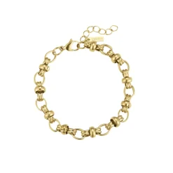 Femme Luzaka Bracelets<Bracelet Birdy acier doré or