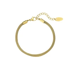 Femme Luzaka Bracelets<Bracelet chaine Lausanne acier doré or