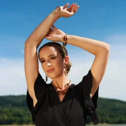 Femme Luzaka Bracelets<Bracelet Charlotte acier doré or