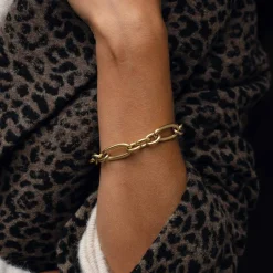 Femme Luzaka Bracelets<Bracelet Edwige acier doré or
