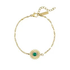 Femme Luzaka Bracelets<Bracelet Elios Aventurine verte