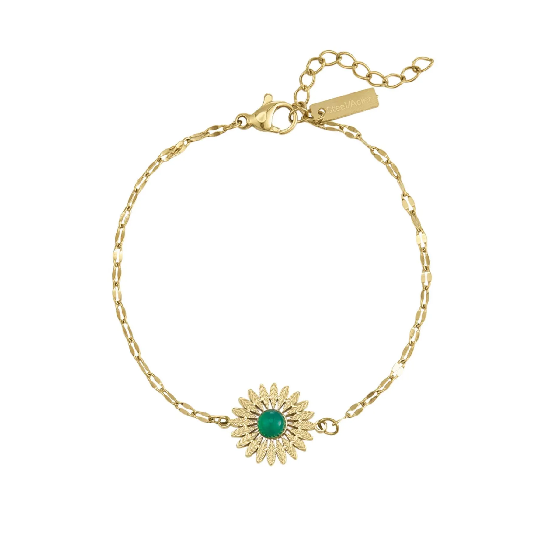 Femme Luzaka Bracelets<Bracelet Elios Aventurine verte