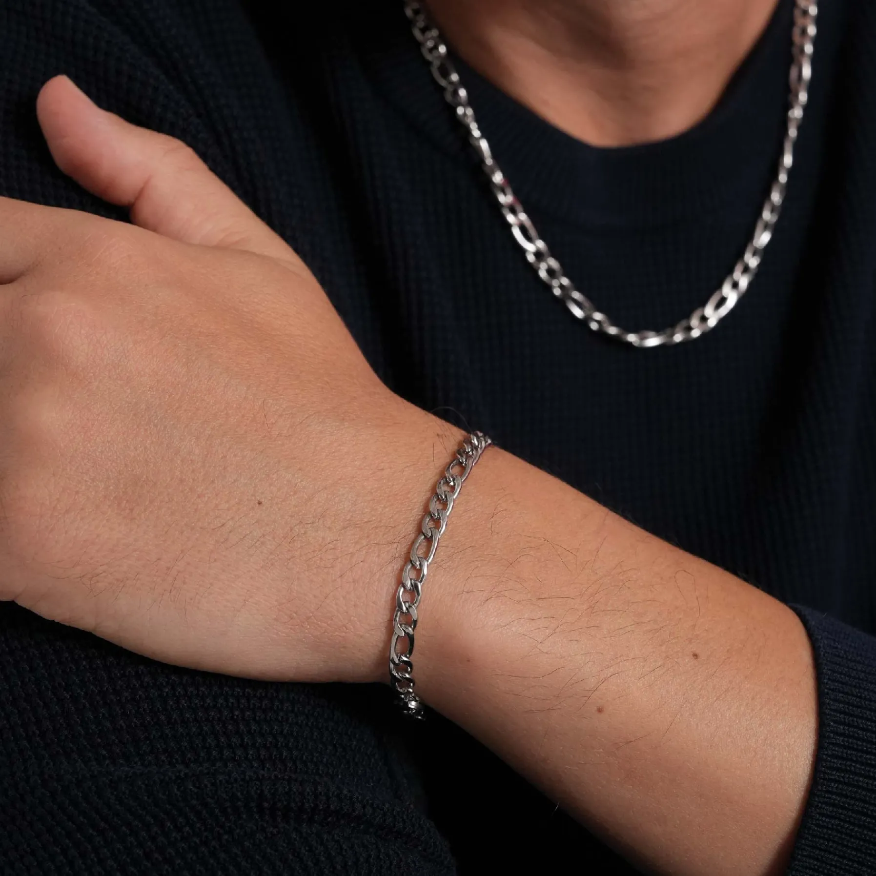 Homme Luzaka Bracelets<Bracelet Emile acier argenté