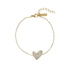 Femme Luzaka Bracelets<Bracelet Emmy acier doré or strass