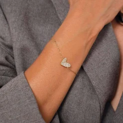 Femme Luzaka Bracelets<Bracelet Emmy acier doré or strass