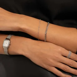 Femme Luzaka Bracelets<Bracelet Eolia acier