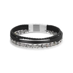 Homme Luzaka Bracelets<Bracelet Everest pierres agate grise