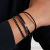 Homme Luzaka Bracelets<Bracelet Everest pierres agate noire