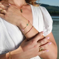 Femme Luzaka Bracelets<Bracelet Fleur Magritt multicolore