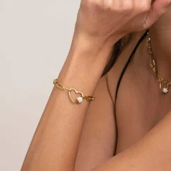 Femme Luzaka Bracelets<Bracelet Forever acier doré or